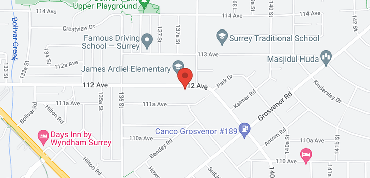 map of 13756 112TH AVENUE